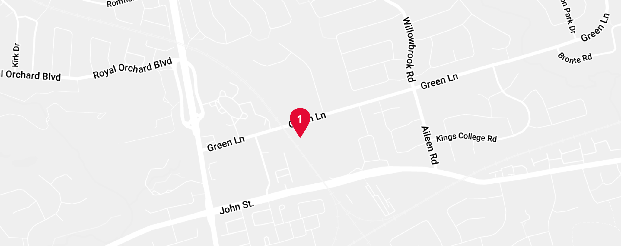 Green Lane Bodyshop map mobile